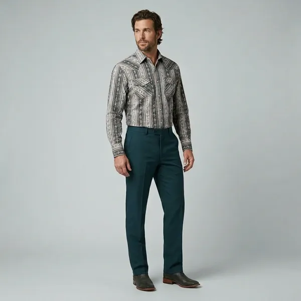Teal_Blue_Cotton_Formal_Trousers_For_Men