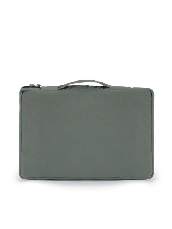 GREEN_GRID_(Green)_Laptop_Sleeve_With_Geometric_Pattern__Fits_Up_To_14_Inch_Laptops
