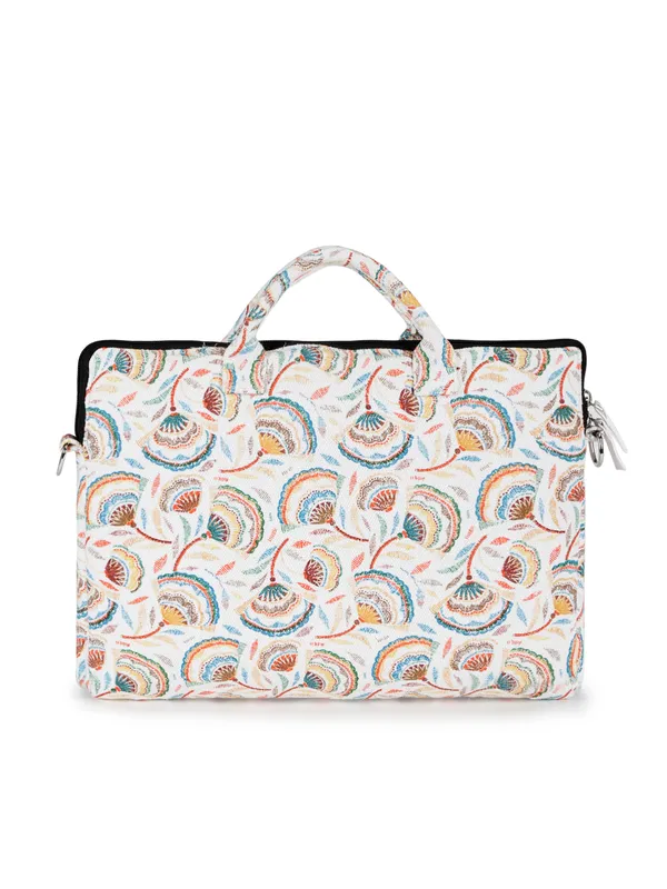 ARTISAN_PETAL_(Multicolor)_Laptop_Messenger_With_Padded_Compartment_And_Adjustable_Strap_[_FITS_UPTO_14_INCH_TABLET,_MACBOOK,_LAPTOP_AND_DIARY]