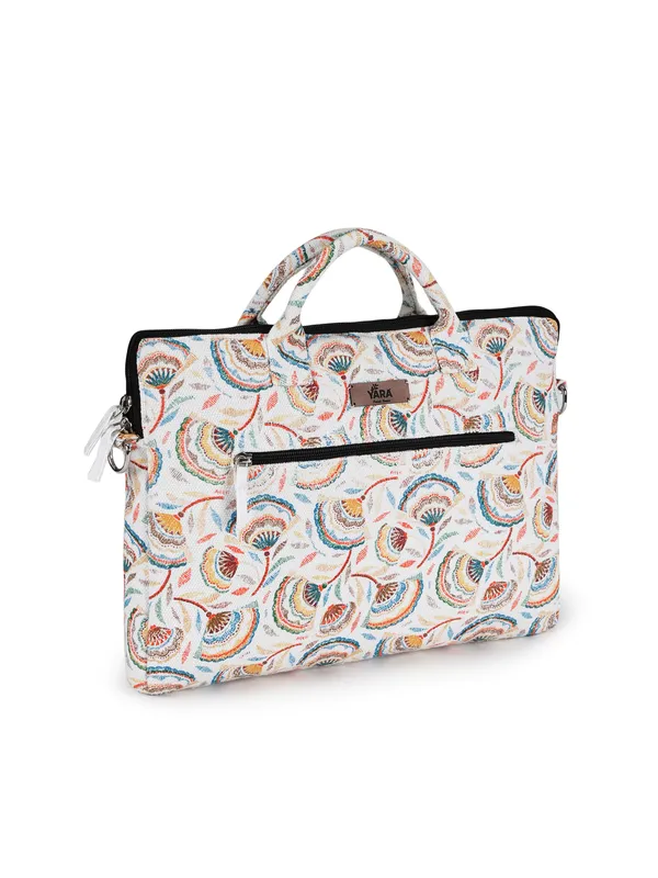 ARTISAN_PETAL_(Multicolor)_Laptop_Messenger_With_Padded_Compartment_And_Adjustable_Strap_[_FITS_UPTO_14_INCH_TABLET,_MACBOOK,_LAPTOP_AND_DIARY]