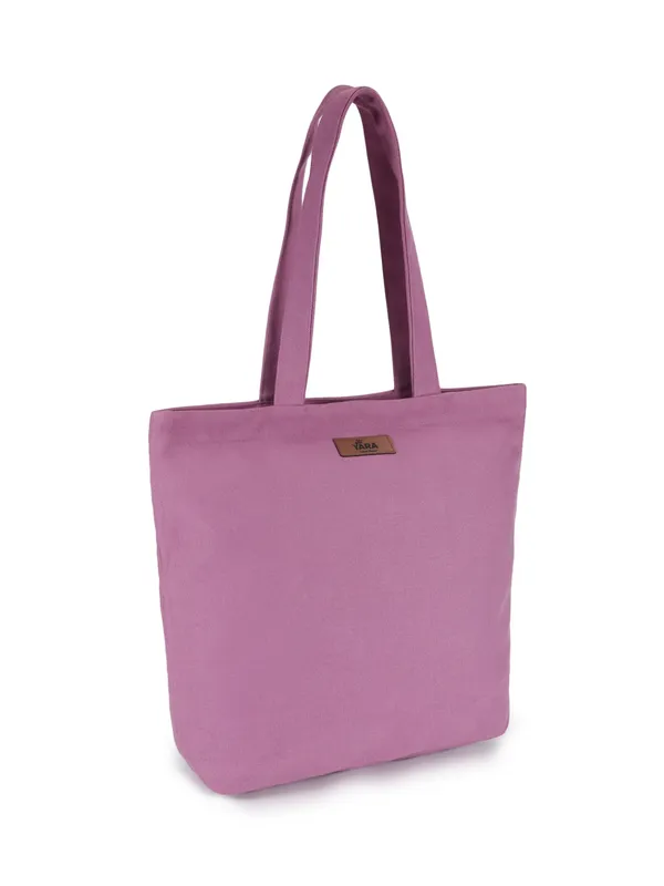 AURA_(Purple)_Canvas_Tote_Bag_With_Inner_Zipper_Pocket