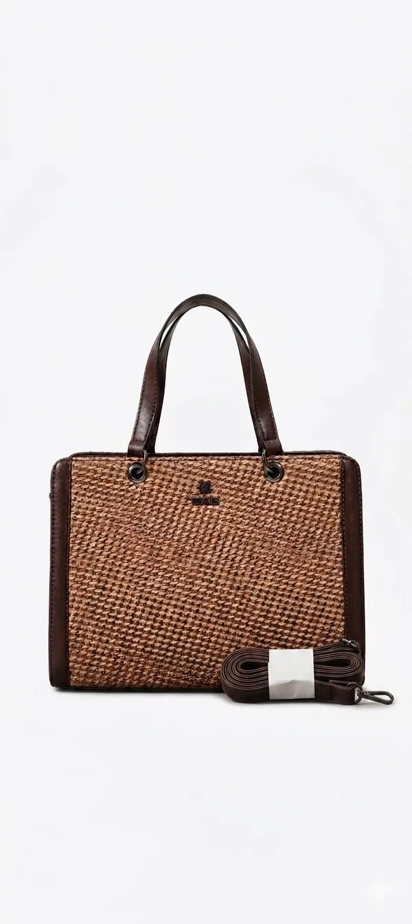 Brown_Jute_Textured_Handbag_With_Shoulder_Straps