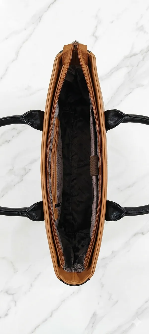 Tan_Laptop_Handbag_With_Shoulder_Straps_Best_For_14"_Laptop