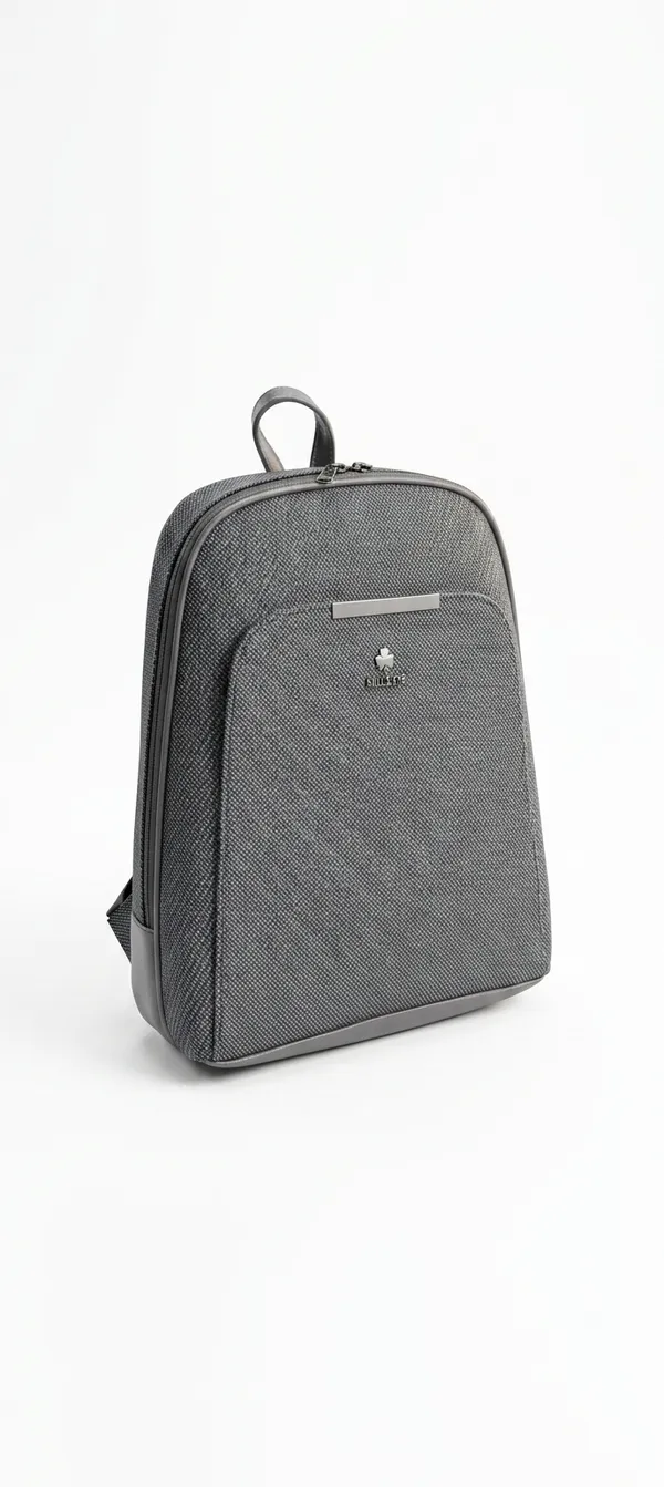 Grey_Jute_Textured_Backpack