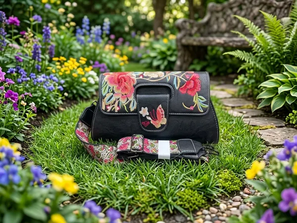 Premium_Black_Faux_Leather_Handbag_with_Vibrant_Rose_Embroidery_and_Magnetic_Flap
