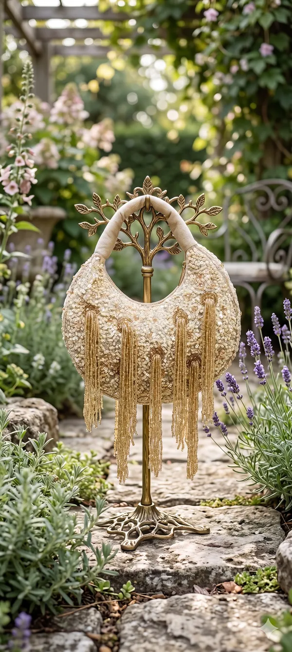 Golden_Brown_Hanging_Beaded_Party_Clutch