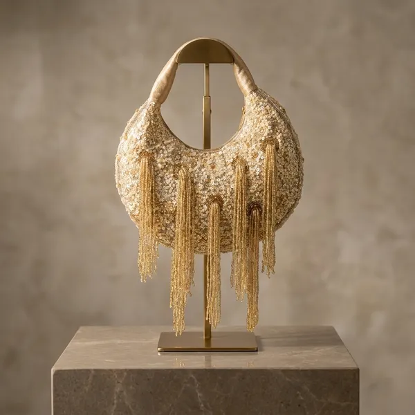 Golden_Brown_Hanging_Beaded_Party_Clutch