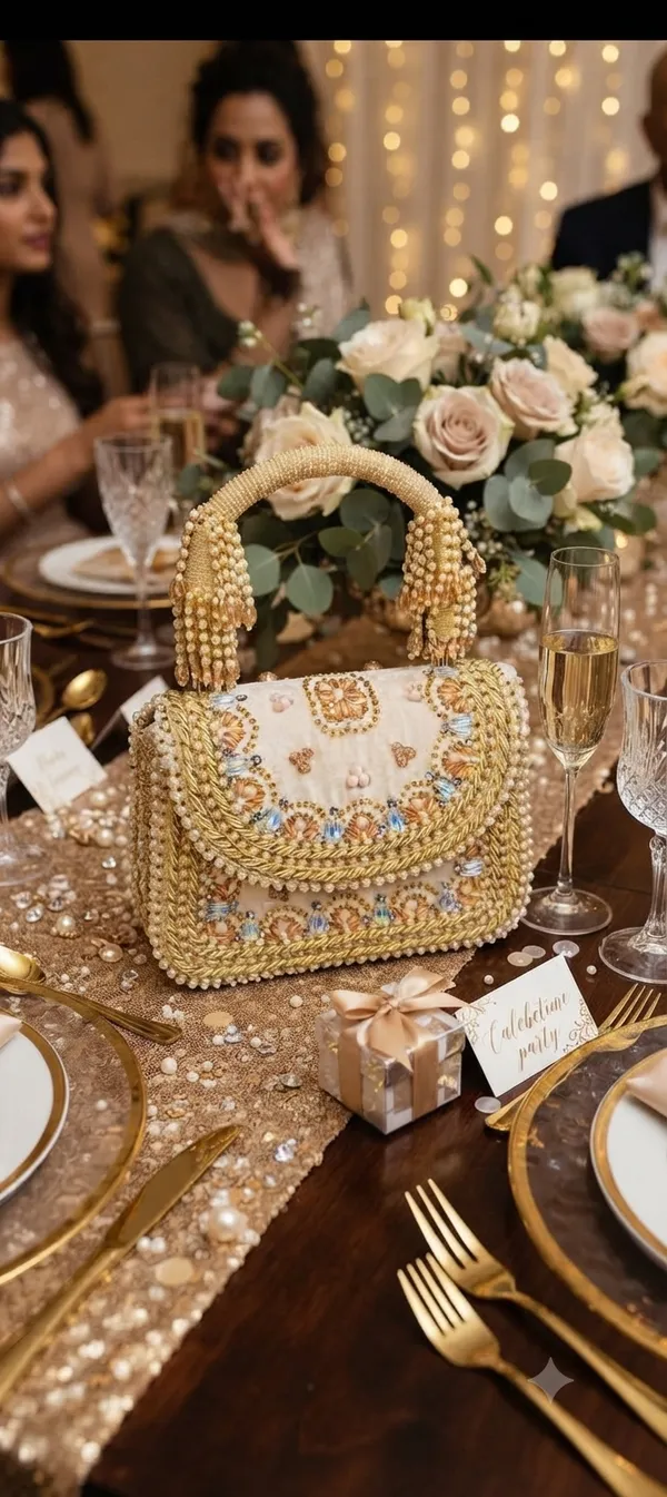 Beige_and_Golden_Beaded_Party_Handbag_(Bestseller)