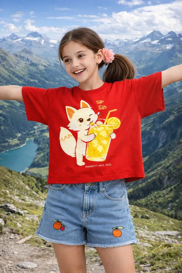 Red_Cotton_Oversized_Graphic_T-Shirt_For_Girls
