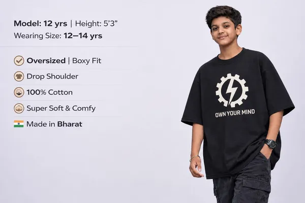 Black_Cotton_Oversized_Gear_Print_T-Shirt_For_Boys