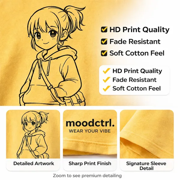 Yellow_Cotton_Oversized_Graphic_T-Shirt_For_Girls