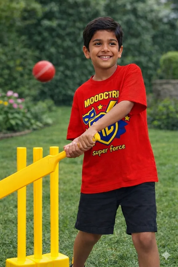 Red_Cotton_Graphic_Logo_T-Shirt_For_Boys