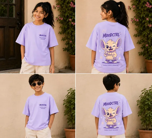 Moodctrl_Lavender_Cotton_Oversized-_Unisex_Awesome_Vibe_Graphic_T-Shirt_For_Girls