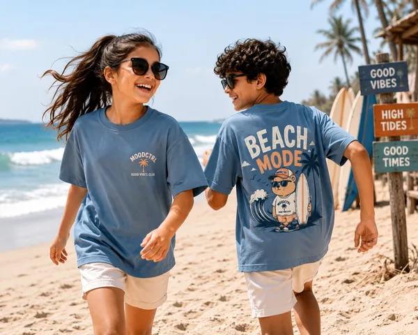Moodctrl_Blue_Cotton_Oversized-_Unisex_Beach_Mode_Graphic_T-Shirt_For_Girls_$_Boys