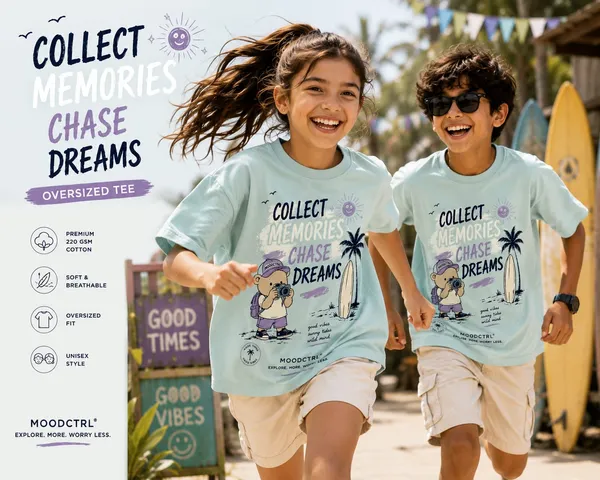 Moodctrl_Light_Blue_Cotton_Oversized-_Unisex_Chase_Dream_Graphic_T-Shirt_For_Girls_$_Boys