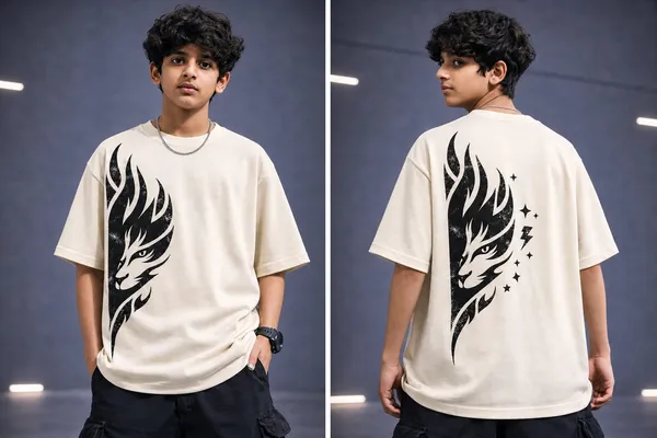 Cream_Cotton_Oversized_Graphic_T-Shirt_For_Boys