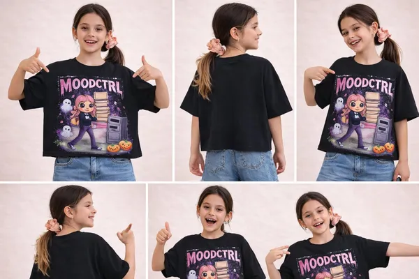 Black_Cotton_Graphic_T-Shirt_For_Girls