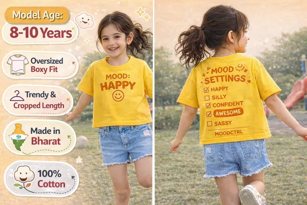 Yellow_Cotton_Graphic_T-Shirt_For_Girls