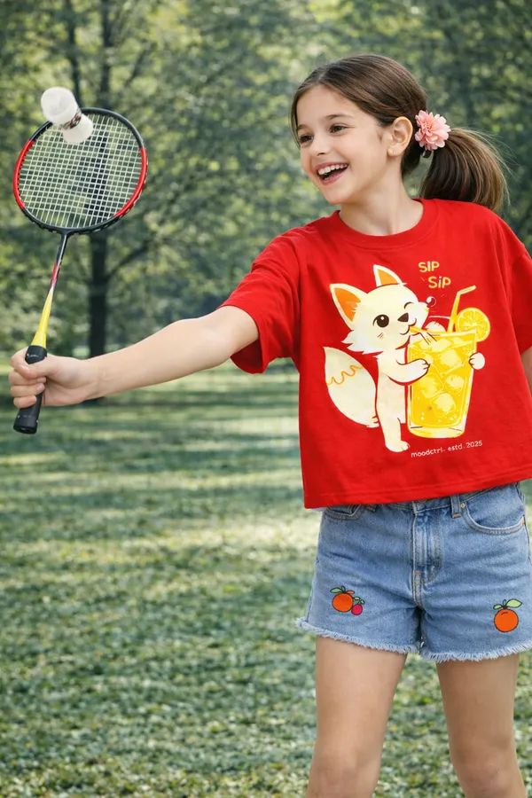Red_Cotton_Oversized_Graphic_T-Shirt_For_Girls