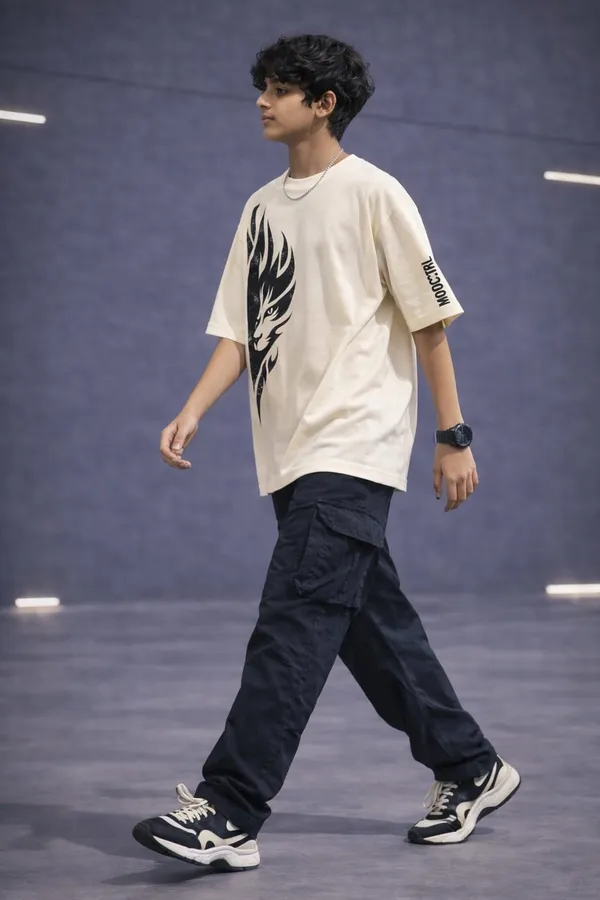 Cream_Cotton_Oversized_Graphic_T-Shirt_For_Boys