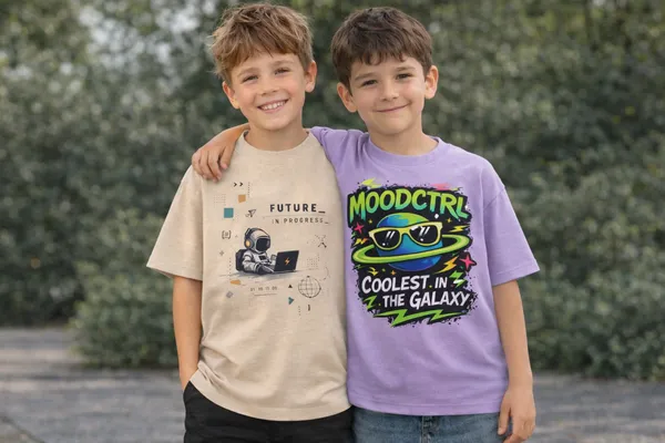 Purple_And_Cream_Cotton_Graphic_And_Astronaut_Graphic_T-Shirt_For_Boys_Pack_Of_2
