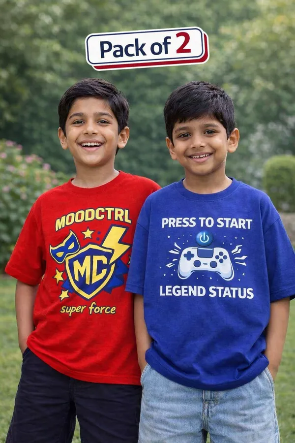 Blue_And_Red_Cotton_Gaming_Graphic_And_Graphic_Logo_T-Shirt_For_Boys_Pack_Of_2