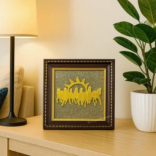 Abundance_in_Motion_–_Pyrite_7-Horse_Vastu_Frame