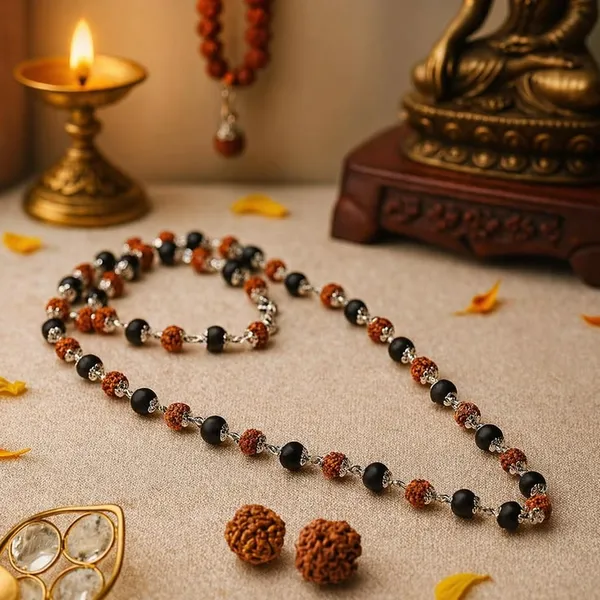 The_rudraksh_and_karungali_mala_-_For_protection_from_negative_energy..