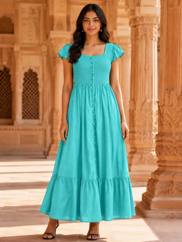 Aqua_Smocked_Maxi_Dress_for_Women