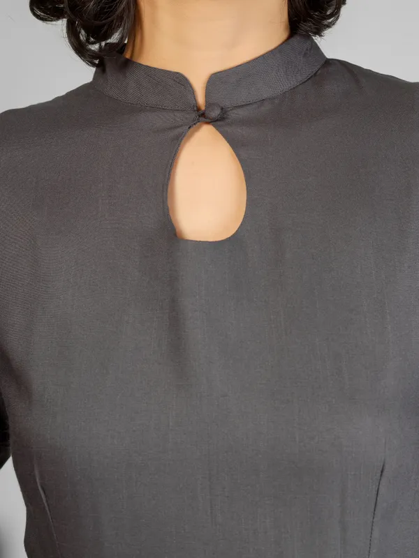 Grey_Pure_Rayon_Relaxed_Fit_Long_Sleeve_Maxi_Dress_For_Women