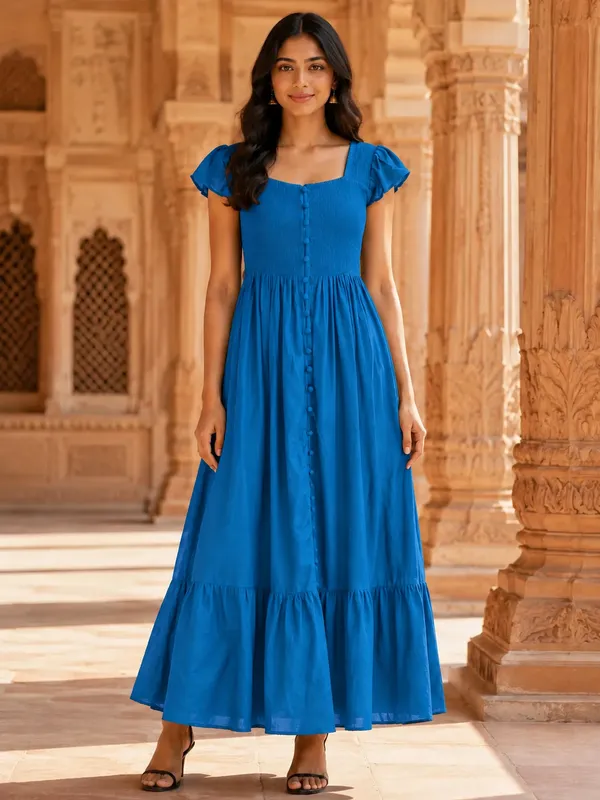 Blue_Solid_Maxi_Dress_for_Women