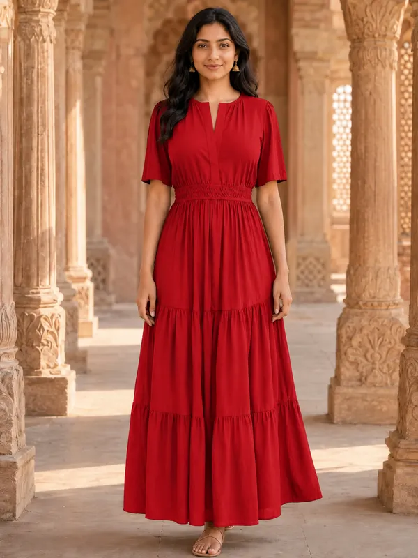 Red_Flared_Maxi_Dress_for_Women