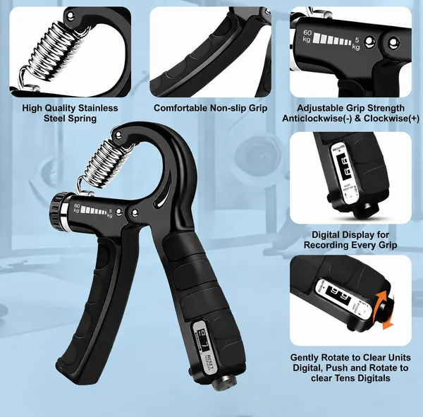 Buy_1_Get_1_Free_Adjustable_Hand_Grip_Strengthener_(5-60KG_+_5-100KG)