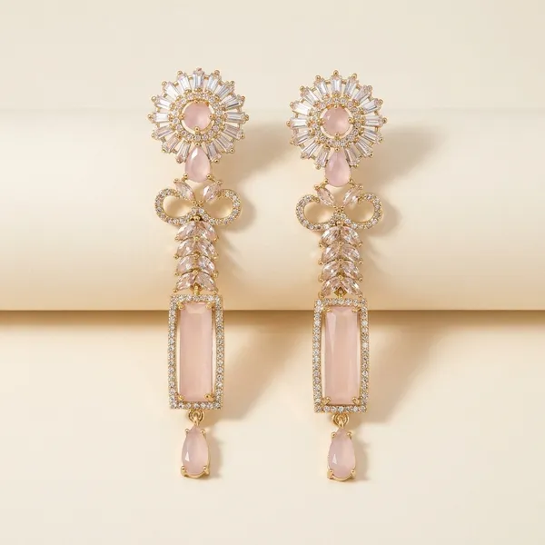 Elegant_Rose_Gold_Crystal_Drop_Earrings_For_Women
