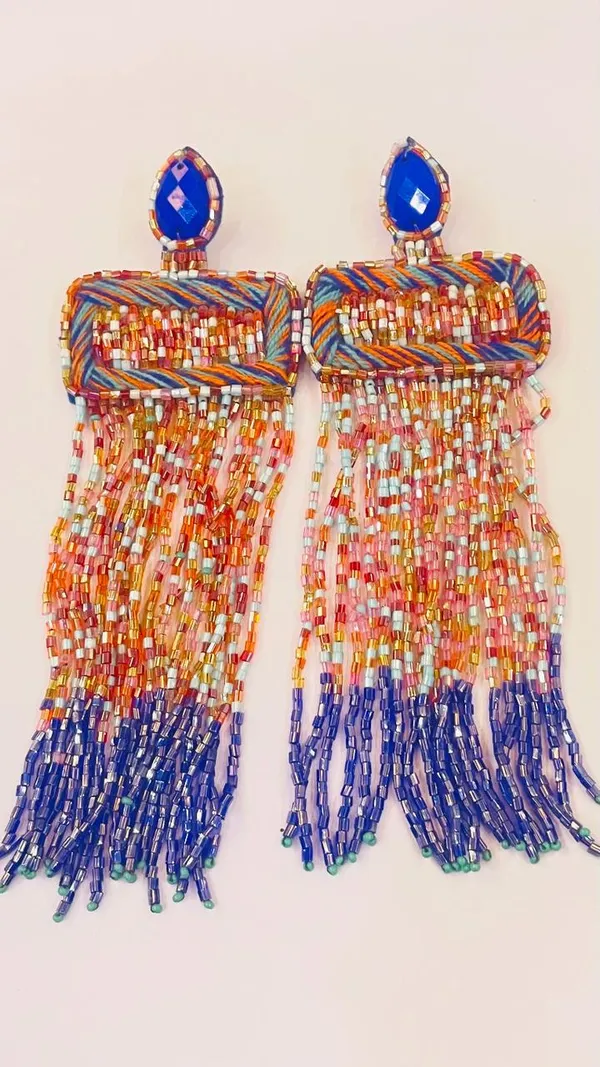 Multi_colour_beaded__trendy_earing_long