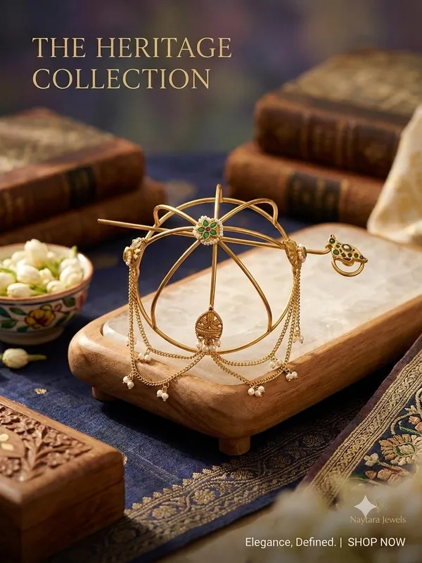Gold_Toned_Brass_Maharani_Bun_Cage