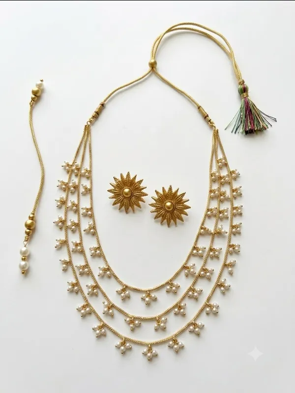 Gold_Toned_Nawabi_Teen_ladi_haar_set