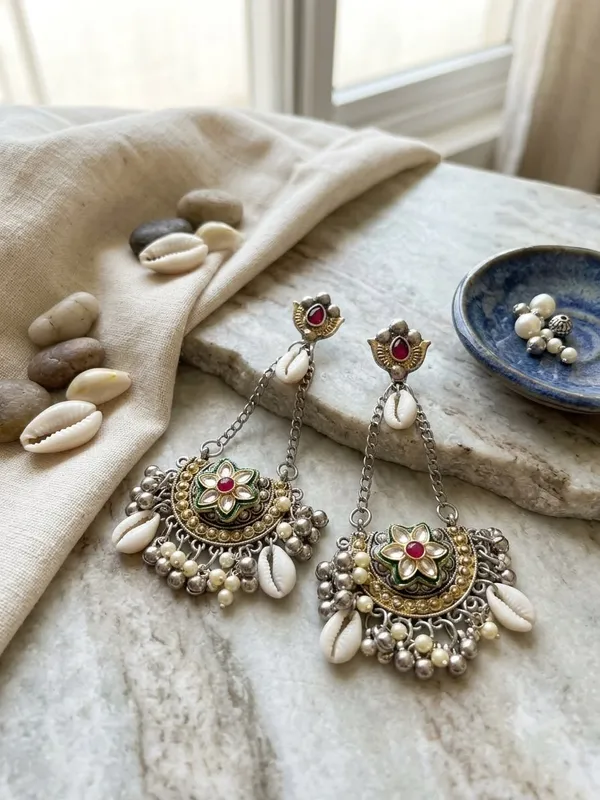 Nayantara_drops_banjara_kaudi_jhumki