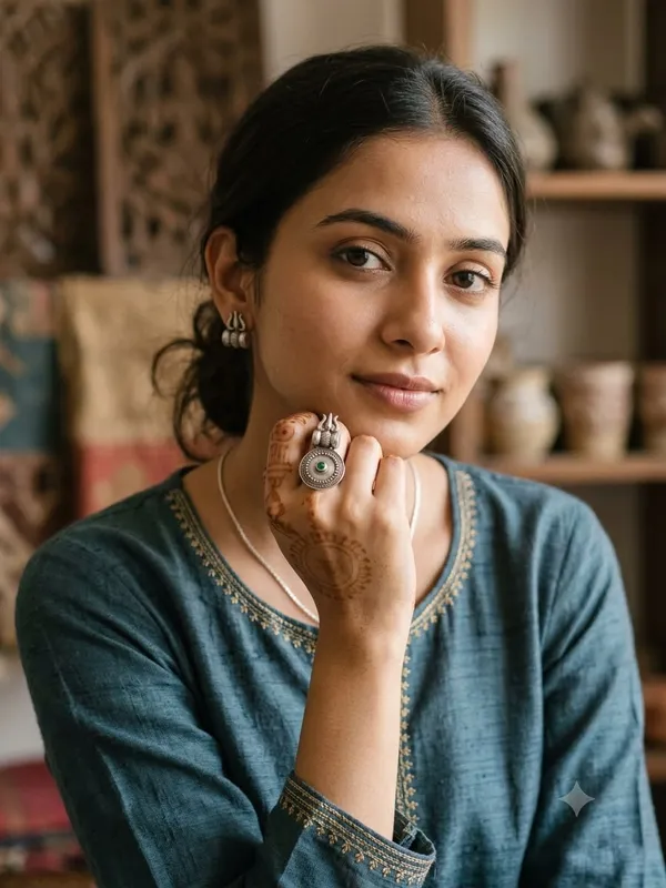 Silver_Trishul_mudra_Ring