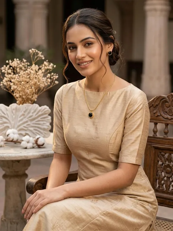 Elegant_Black_Stone_Golden_Anti_Tarnish_Necklace_chain_With_Sparkling_black_studs
