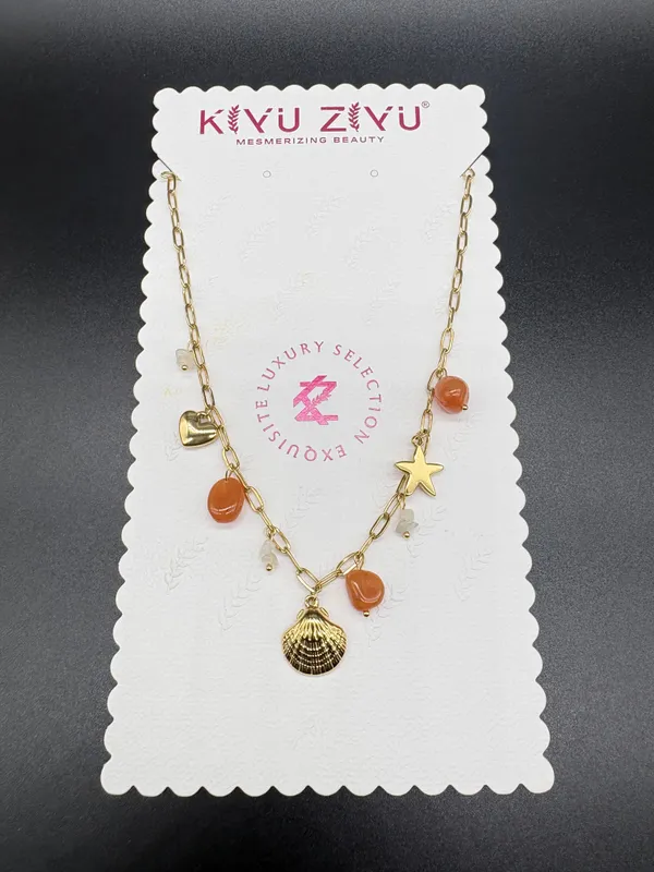 Luxury_Selection_Exquisite_Charm_Necklace_-_Sea_Shell_Star_Heart_Pendant_Chain