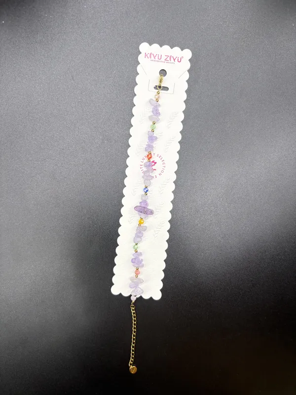 Kiyu_Ziyu_Lavender_Butterfly_Charm_Bracelet_-_Purple_Beaded_Crystal_Chain_Bracelet_With_Gold_Accents