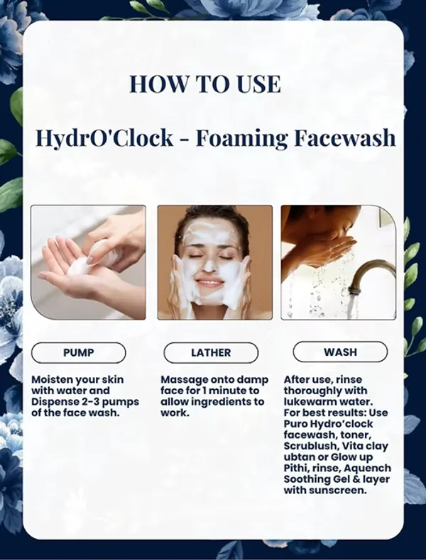 Hydro'Clock_Foaming_Facewash
