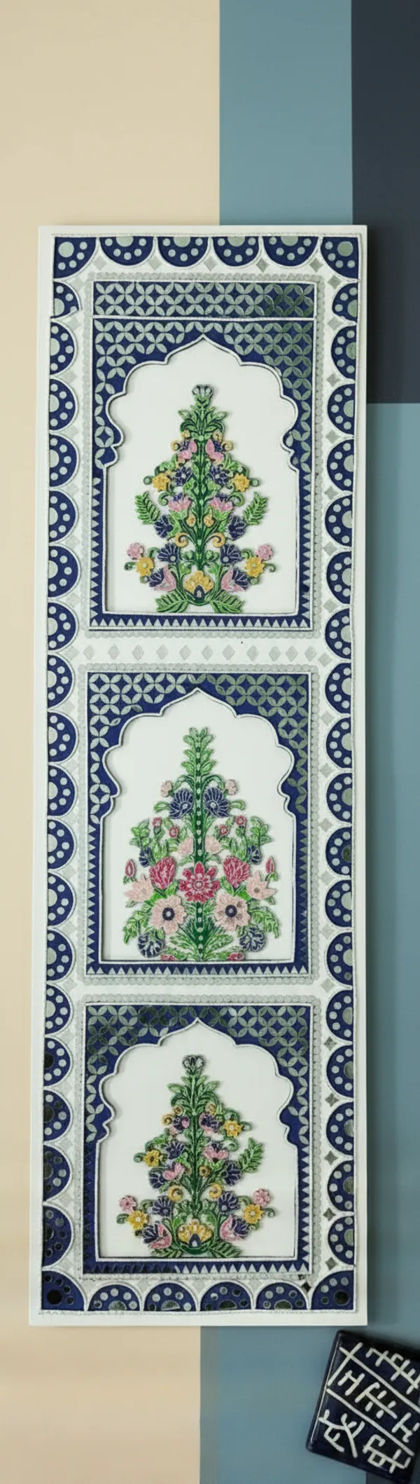 Traditional_Decorative_Floral_Wooden_Panel__-_Blue_&_White_Persian_Style