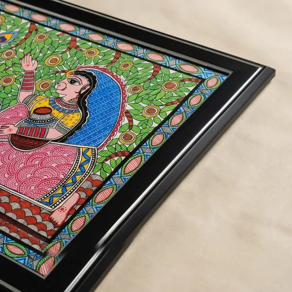 Traditional_Madhubani_Folk_Art_Paintings_-_Framed_Wall_Decor