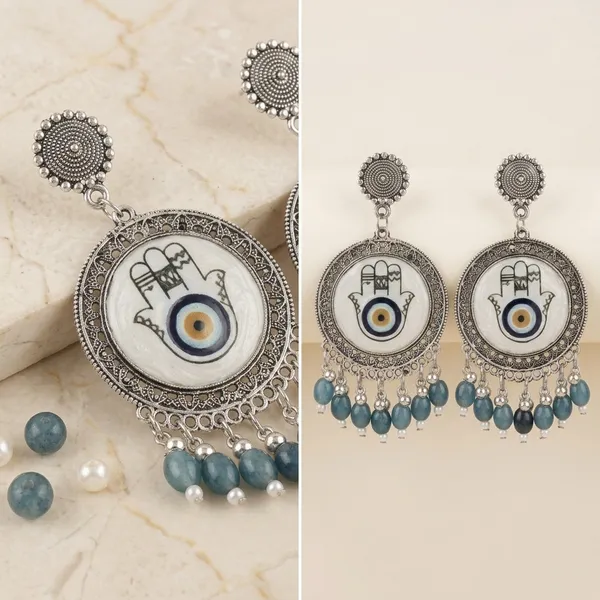 Handcrafted_Evil_Eye_Hamsa_Resin_Hand_Chandbali_Earrings_With_Blue_Beads