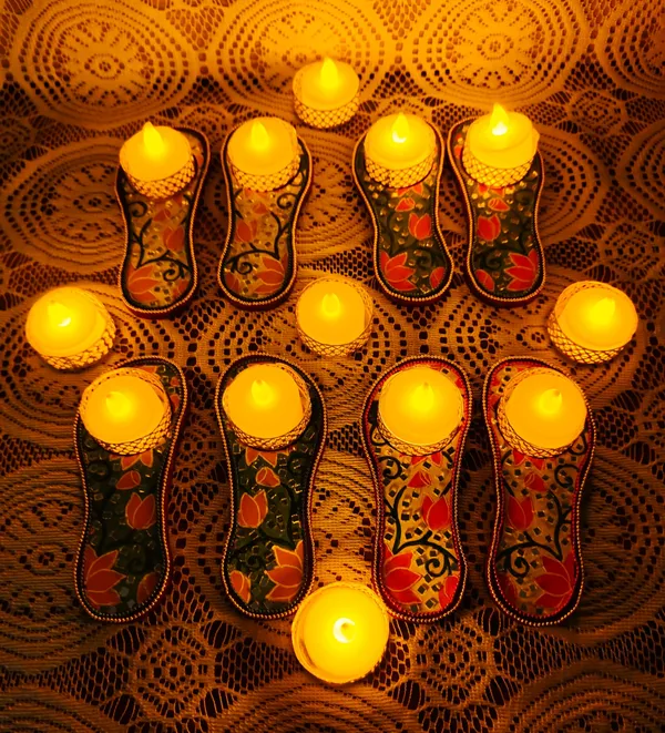 Decorative_Handcrafted_Charan_Paduka_Tea_Light_Candle_Holder_Pair