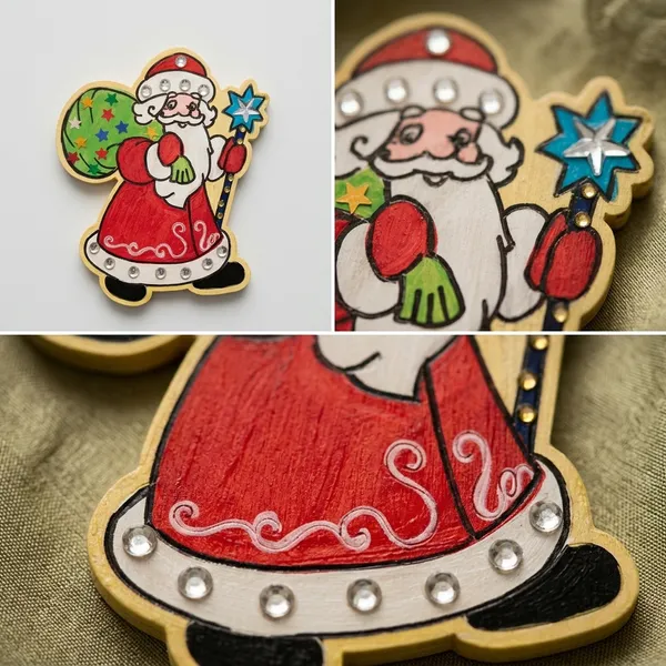 Santa_Claus_Christmas_Decor_Fridge_Magnet