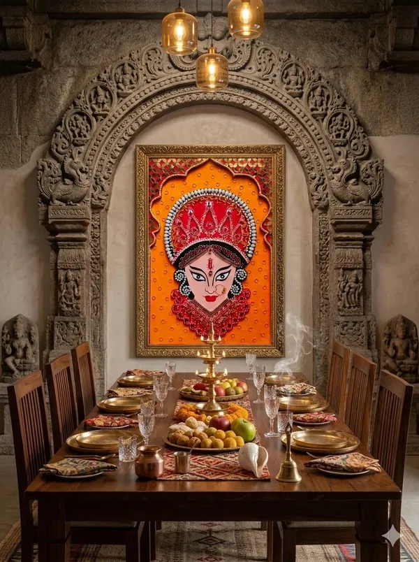 Handcrafted_Goddess_Durga_Decorative_Wall_Art_Frame