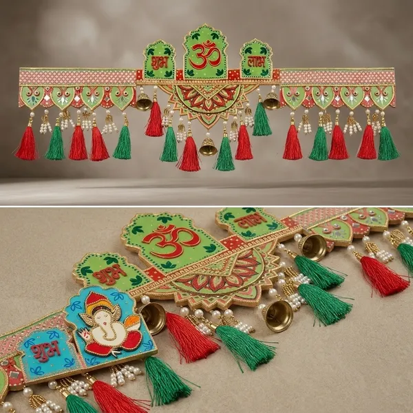 Decorative_Bandhanwar_/_Toran_Door_Hanging_With_Tassels_And_Traditional_Motifs_Set_Of_2